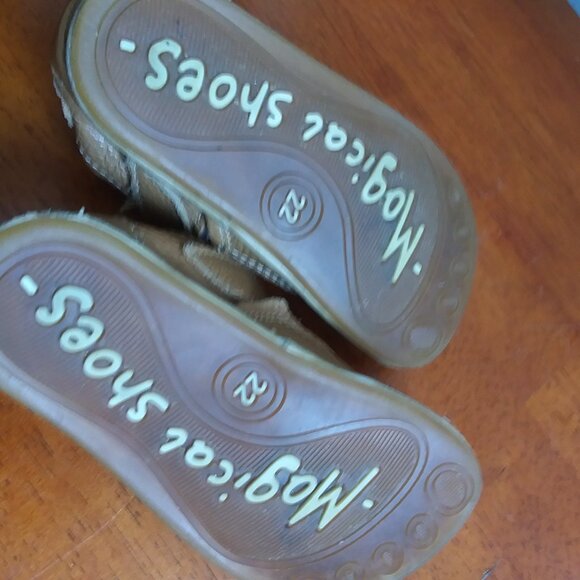 Magical Shoes First Walking Shoes Girls & Boys Soft Kids Shoes Barefoot sz 20 - Picture 13 of 16